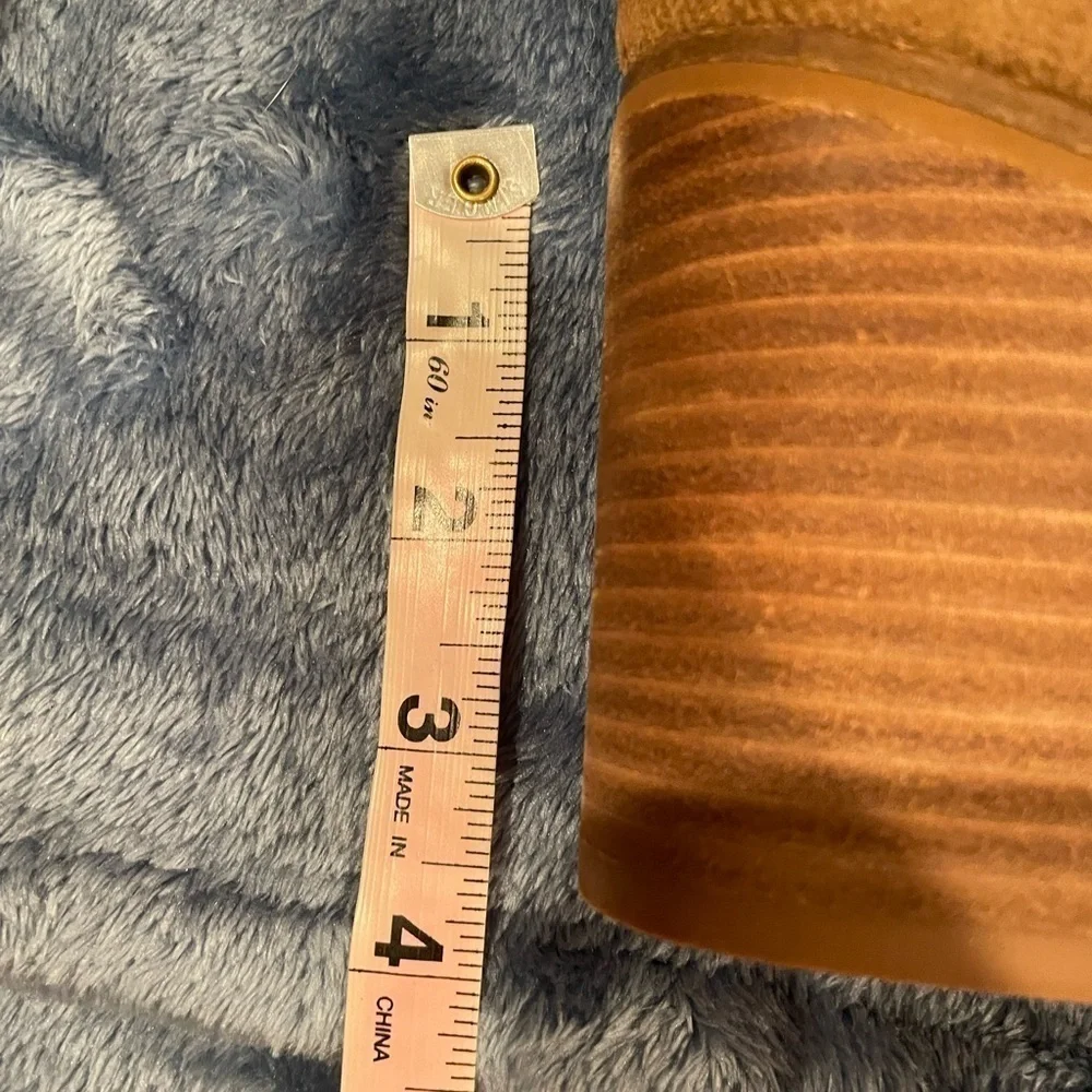 Oasis Society Vegan Suade Leather Camel Boots - Picture 11 of 11